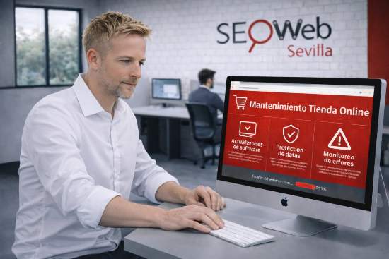 Mantenimiento de tiendas online en Sevilla